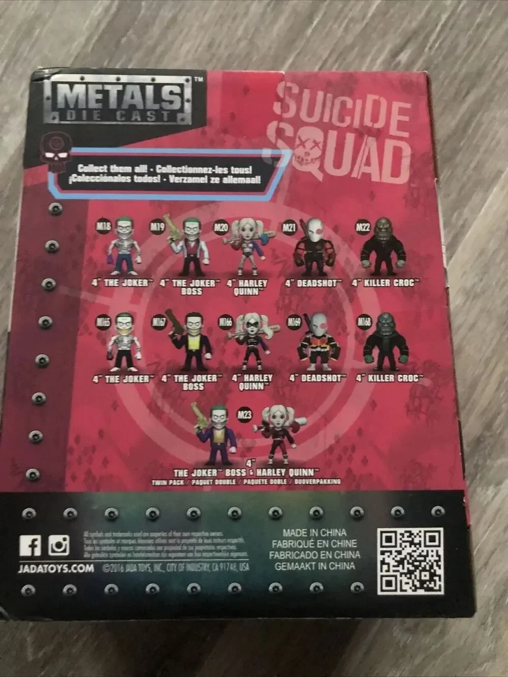 Metals Die Cast Action Figure: Deadshot Suicide Squad DC #M21